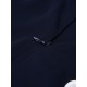 Pre-Sale Dark Blue  Solid Button Straight Pants