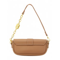 Solid Color Chain Flap Shoulder Bags