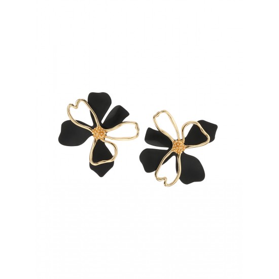 Alloy Irregular Bow Knot Earrings