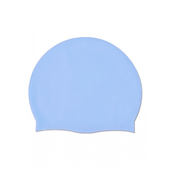 Elastic Silicone Solid Swimming Cap