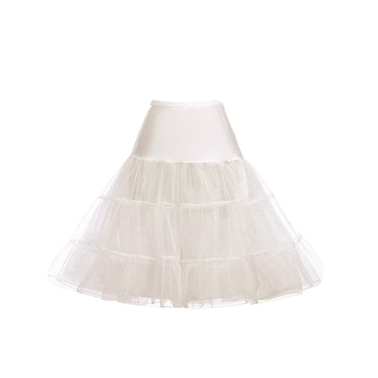 2PCS Snow White  Dress & White Petticoat