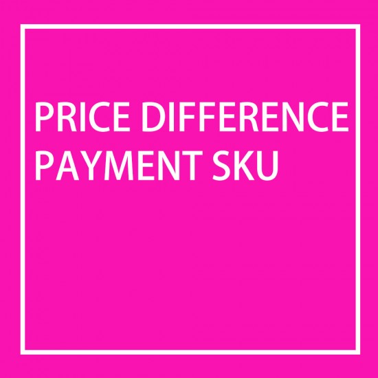 Price Difference Payment SKU